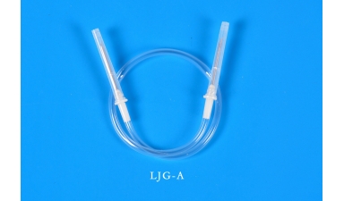 Infusion tubing extension for single use